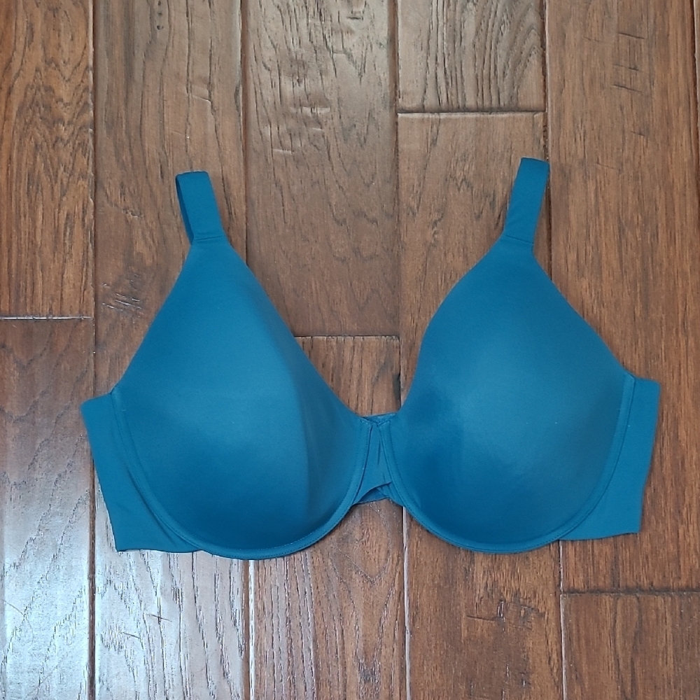 Ambrielle Teal Everyday Full Coverage Underwire Bra size 44DD